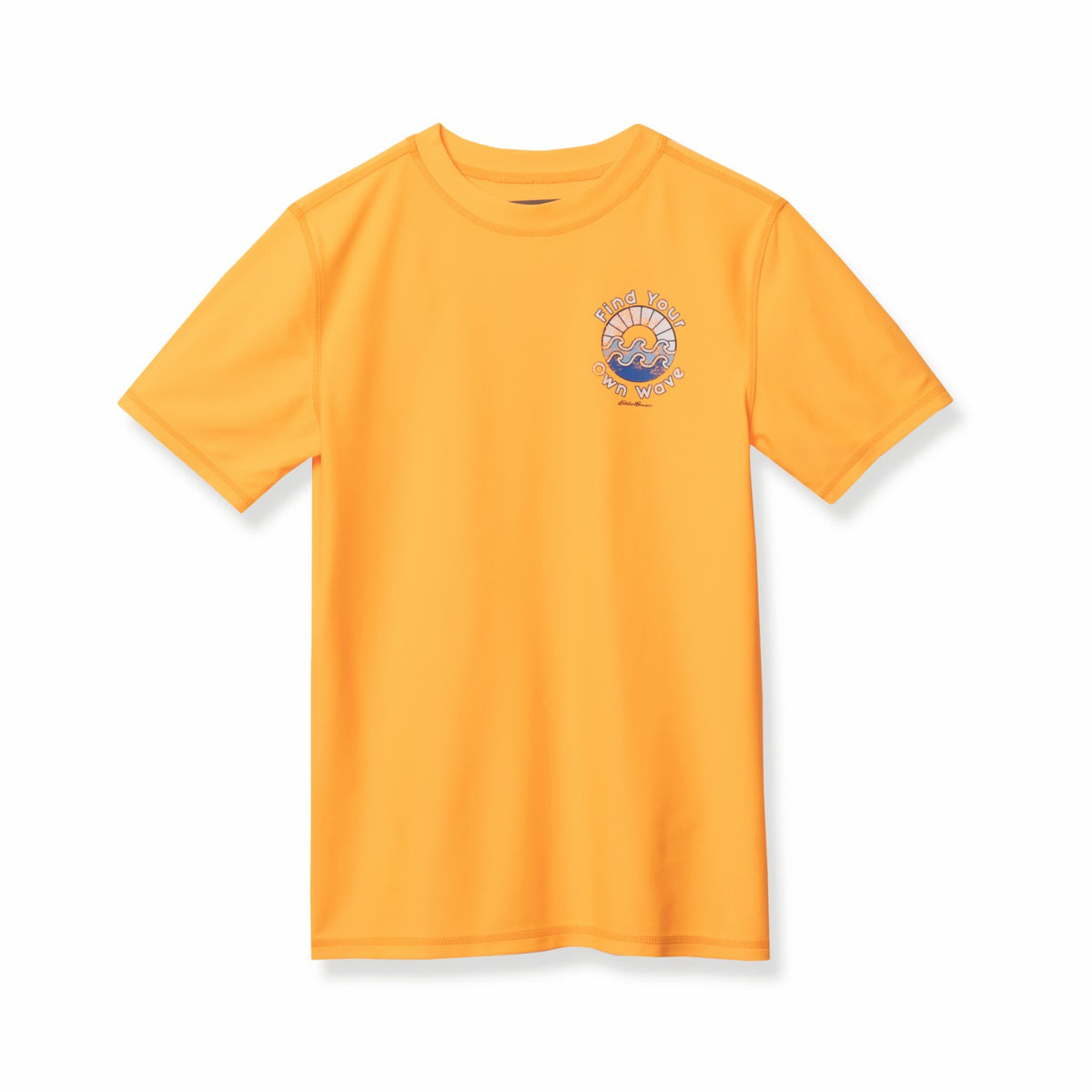 Eddie Bauer Kids Boys Sea Spray Ss Rashguard Tee