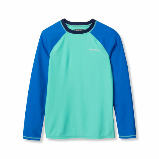 Eddie Bauer Kids Boys Sea Spray Ls Rashguard Tee