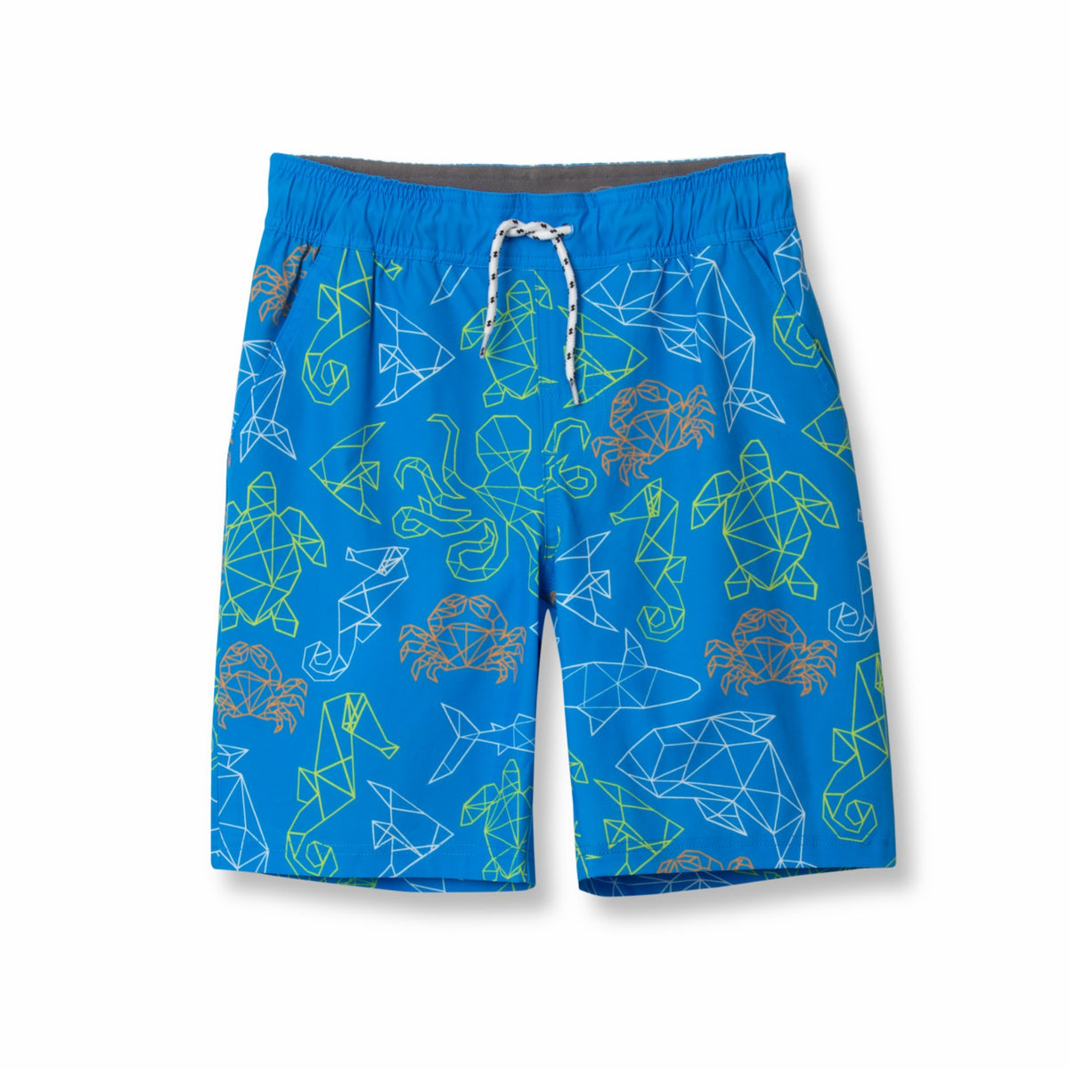 Eddie Bauer Kids Boys Sea Spray Printed Swim Shorts