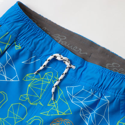 Eddie Bauer Kids Boys Sea Spray Printed Swim Shorts