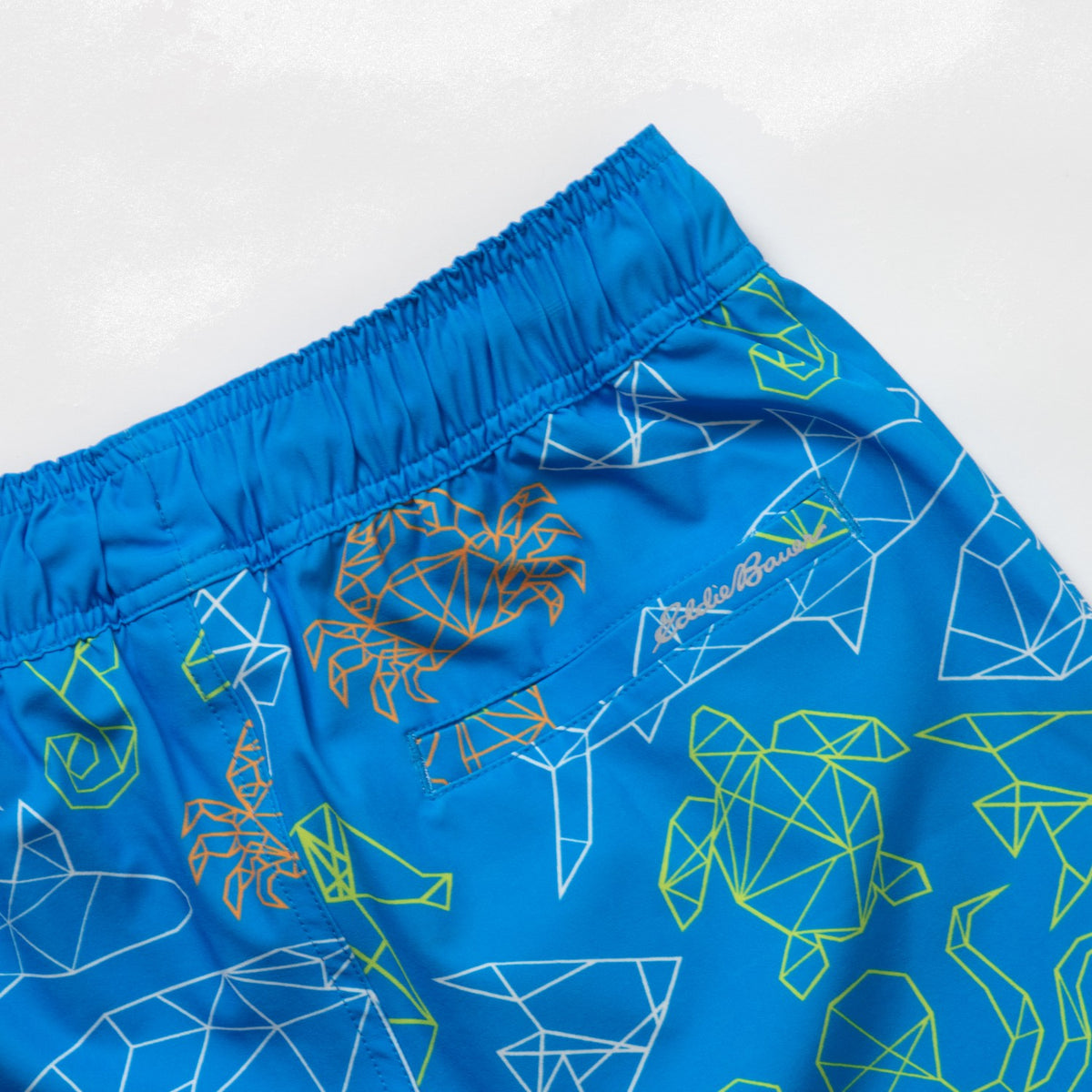 Eddie Bauer Kids Boys Sea Spray Printed Swim Shorts