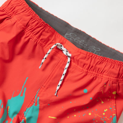 Eddie Bauer Kids Boys Sea Spray Printed Swim Shorts
