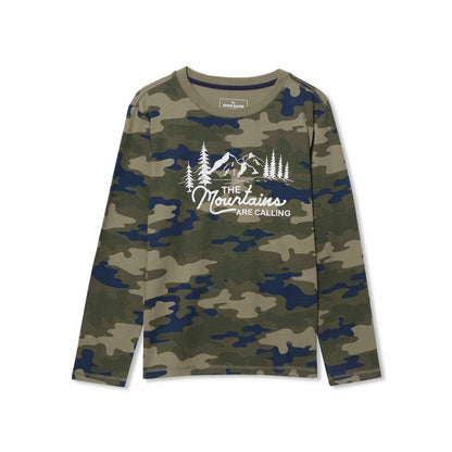 Eddie Bauer Boys Graphic Long Sleeve Tee