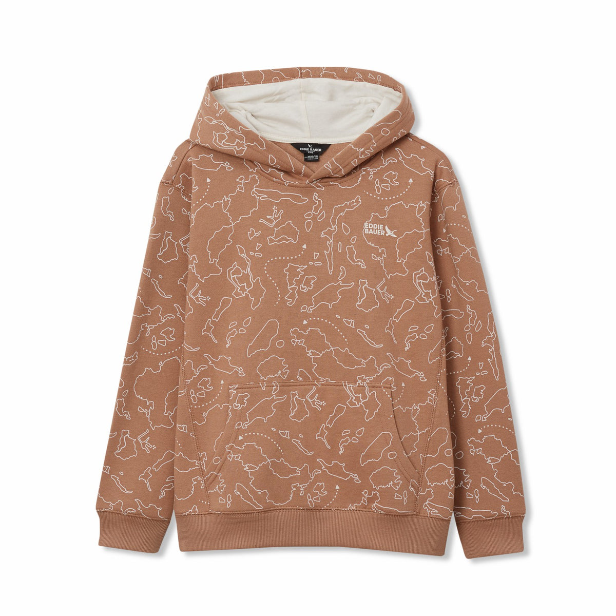 Eddie Bauer Boys Graphic Camp Fleece Hoodie