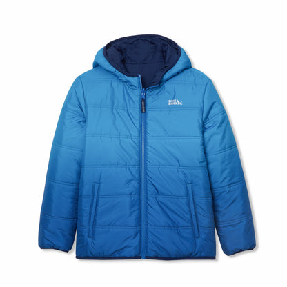 Eddie Bauer Boys Deer Harbor Reversible Hooded Jacket
