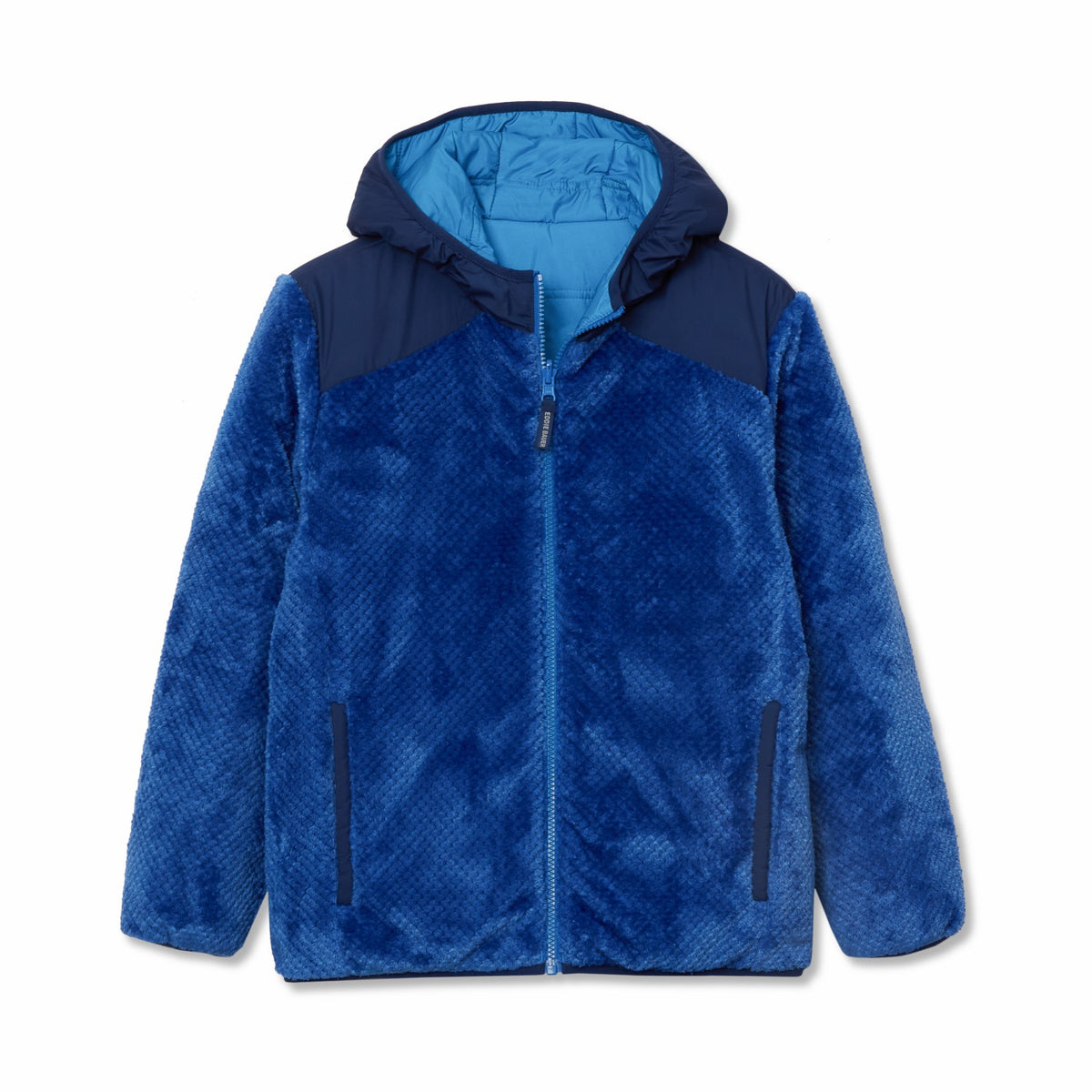 Eddie Bauer Boys Deer Harbor Reversible Hooded Jacket