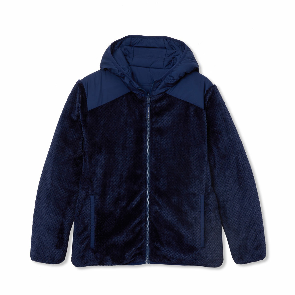 Eddie Bauer Boys Deer Harbor Reversible Hooded Jacket