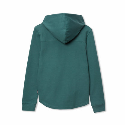 Eddie Bauer Boys Basin Thermal Hooded Button Down