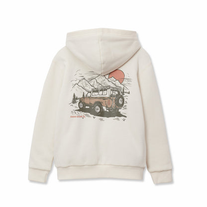 Eddie Bauer Boys Camp Fleece Faux Shearling-Lined Hoodie
