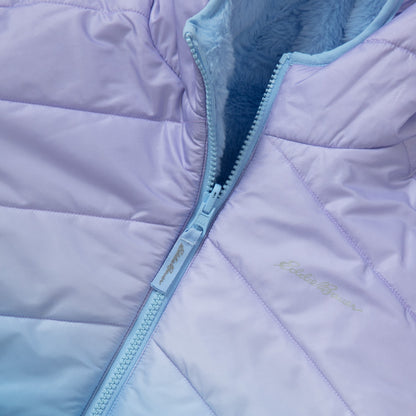 Eddie Bauer Kids Girls Deer Harbor Reversible Hooded Jacket