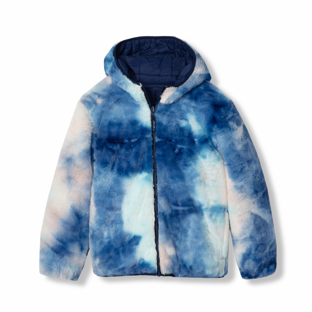 Eddie Bauer Kids Girls Deer Harbor Reversible Hooded Jacket
