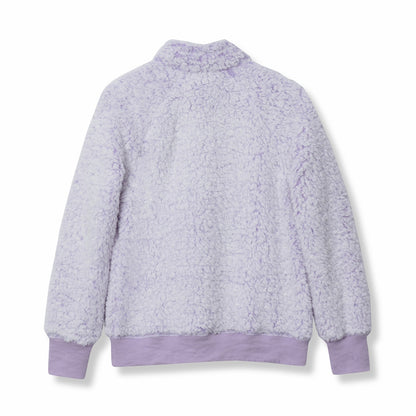Eddie Bauer Kids Girls Fireside Plush 1/4 Zip
