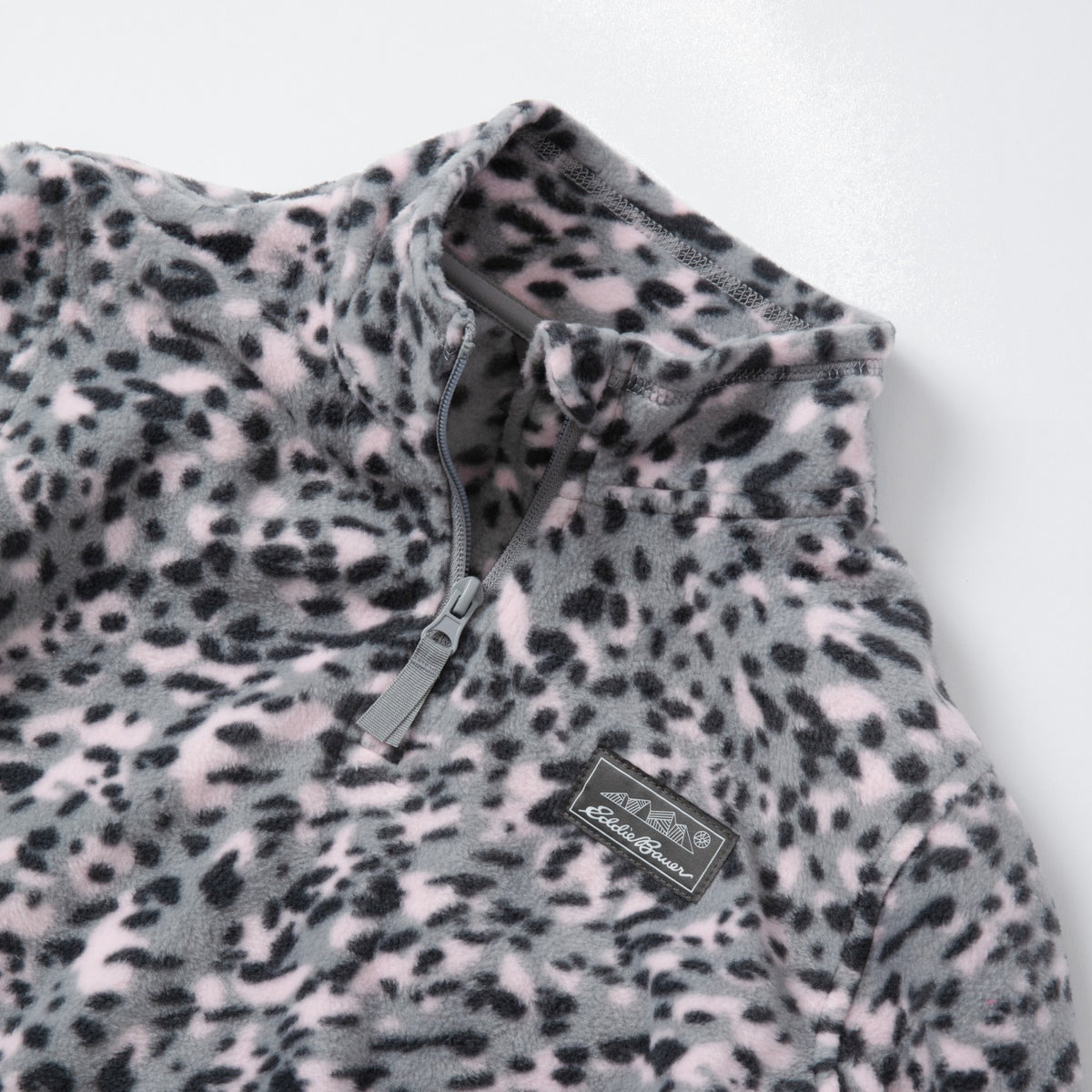 Eddie Bauer Kids Girls Quest Fleece 1/4-Zip - Print