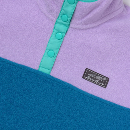 Eddie Bauer Kids Girls Quest Fleece Snap Neck Pullover