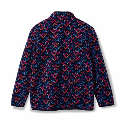 Eddie Bauer Kids Girls Quest Fleece Full Zip Jacket - Print