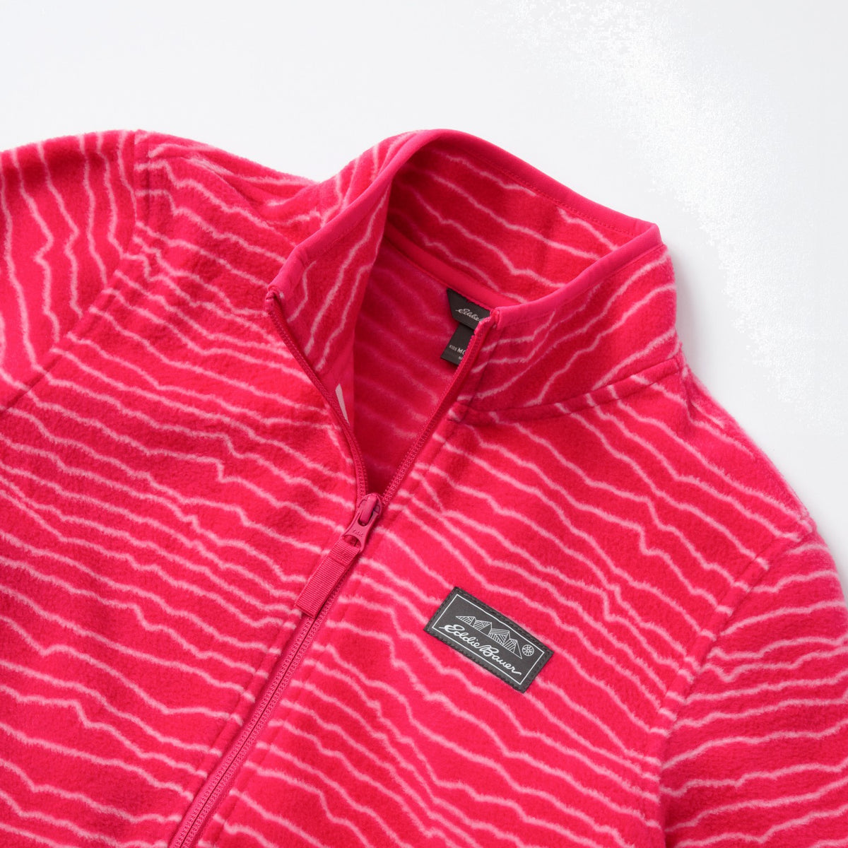 Eddie Bauer Kids Girls Quest Fleece Full Zip Jacket - Print
