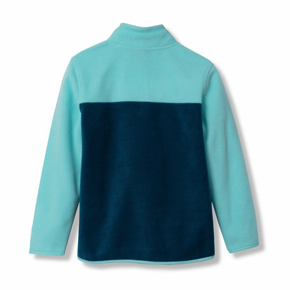 Eddie Bauer Kids Girls Quest Fleece 1/4-Zip - Colorblock