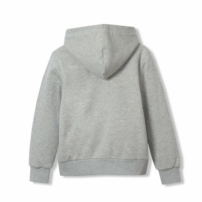 Eddie Bauer Kids Girls Camp Fleece Faux Shearling-Lined Hoodie