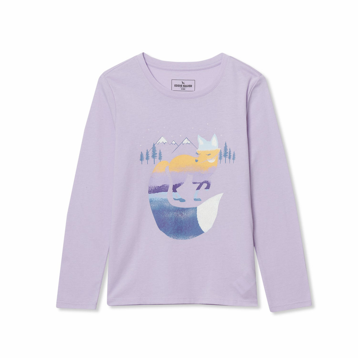 Eddie Bauer Girls Graphic Long Sleeve Tee