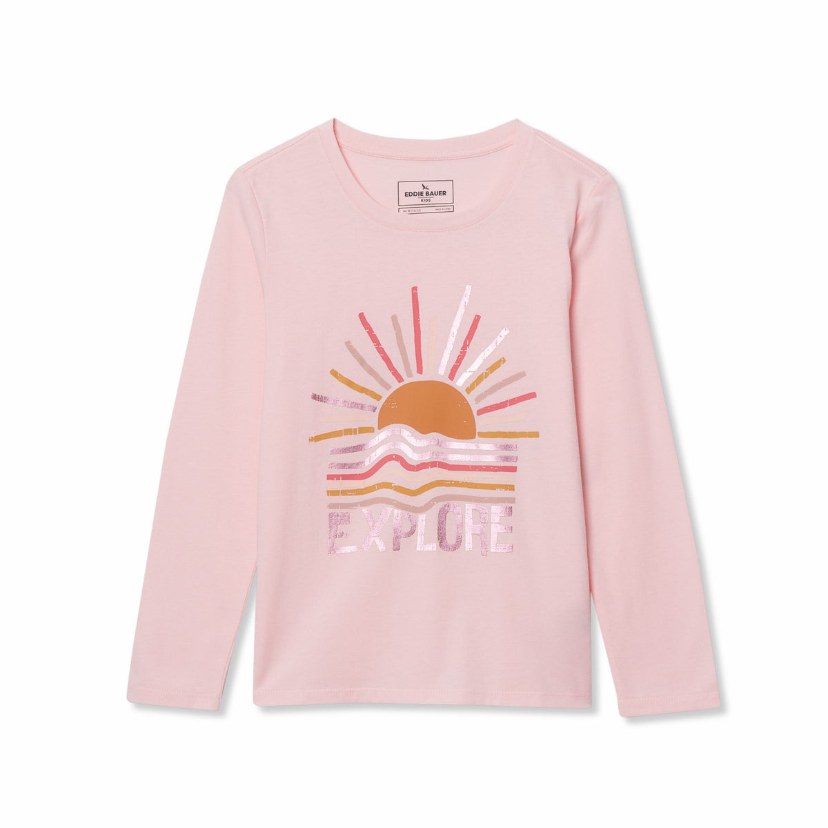 Eddie Bauer Girls Graphic Long Sleeve Tee