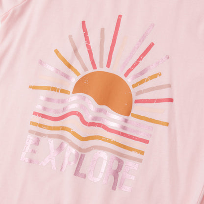 Eddie Bauer Girls Graphic Long Sleeve Tee