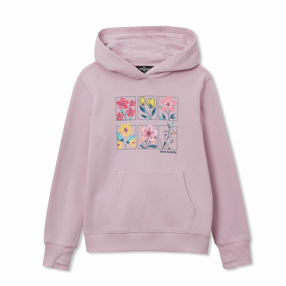 Eddie Bauer Girls Graphic Camp Fleece Hoodie