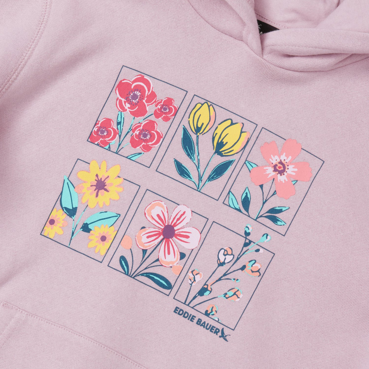 Eddie Bauer Girls Graphic Camp Fleece Hoodie