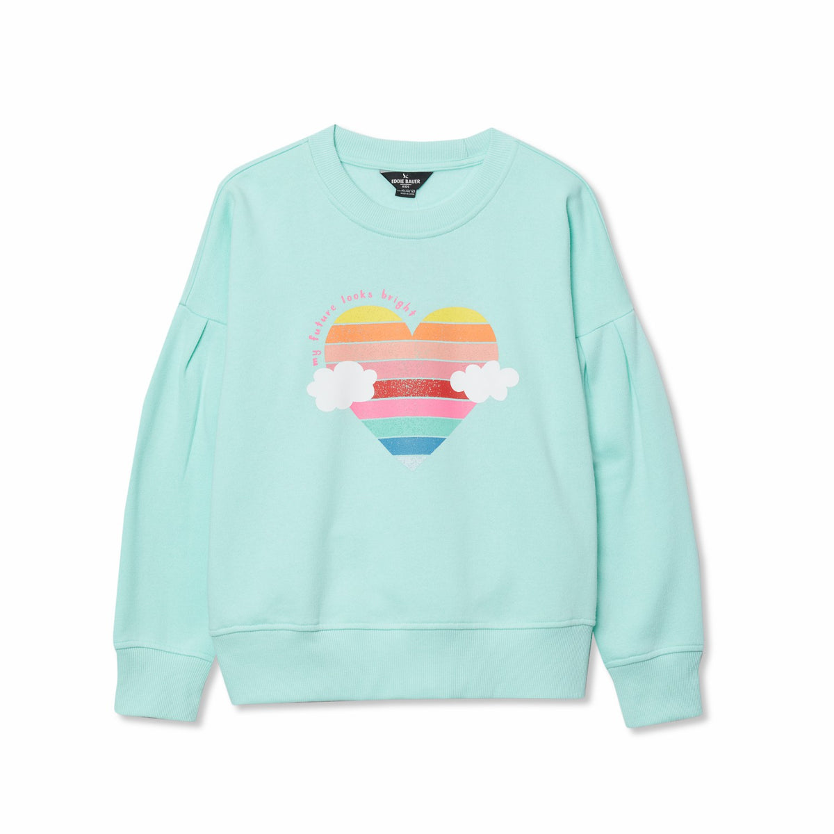 Eddie Bauer Girls Cozy Fleece Crew