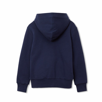 Eddie Bauer Girls Camp Fleece Faux Shearling-Lined Hoodie