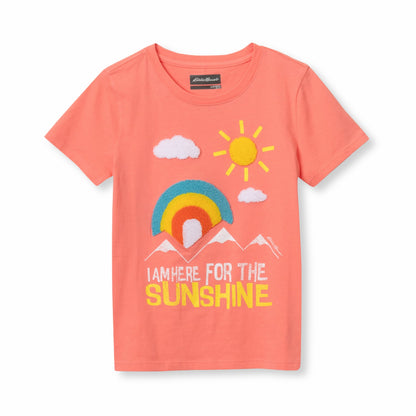 Eddie Bauer Kids Girls Graphic Ss T-Shirt