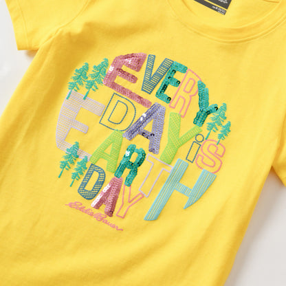 Eddie Bauer Kids Girls Graphic Ss T-Shirt