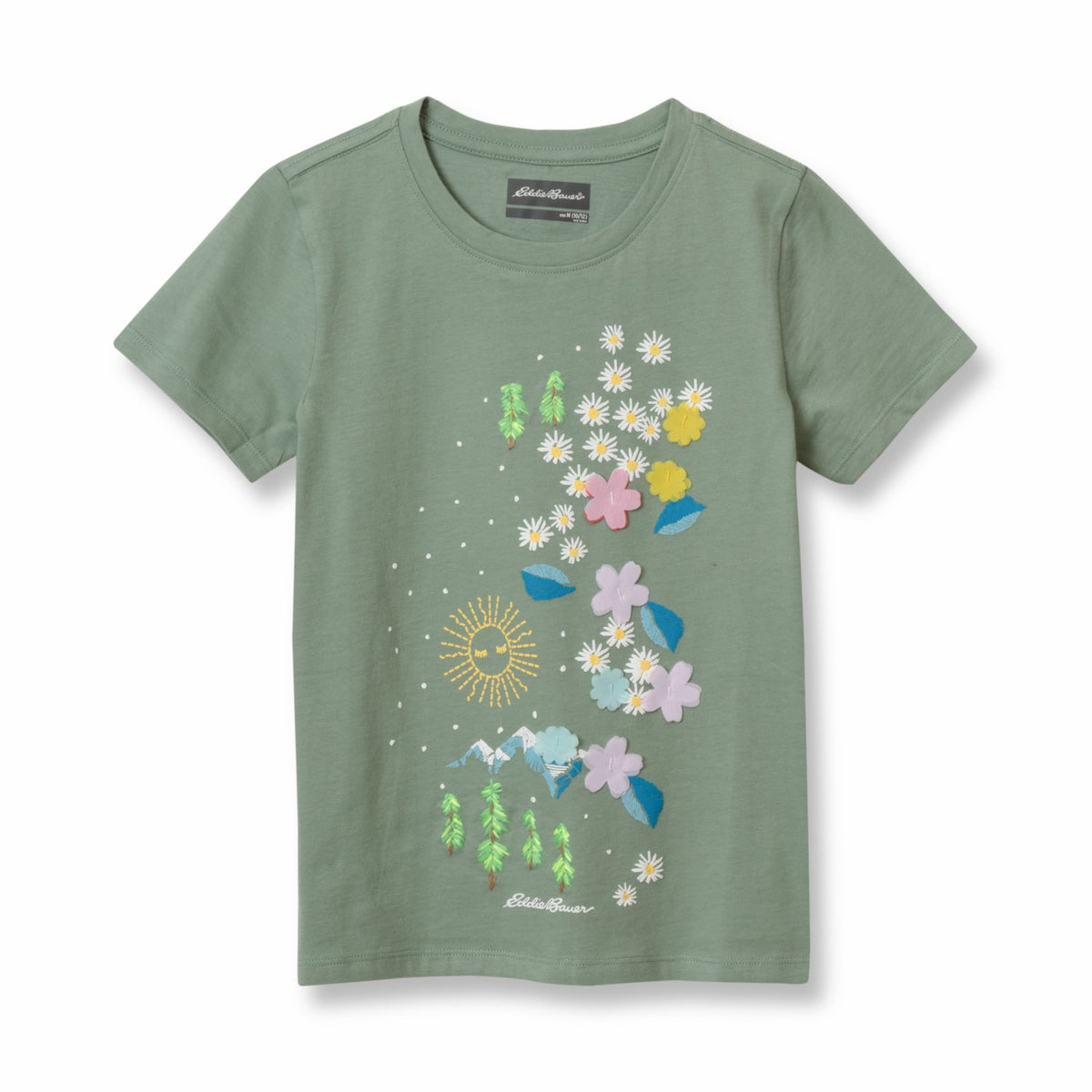 Eddie Bauer Kids Girls Graphic Ss T-Shirt
