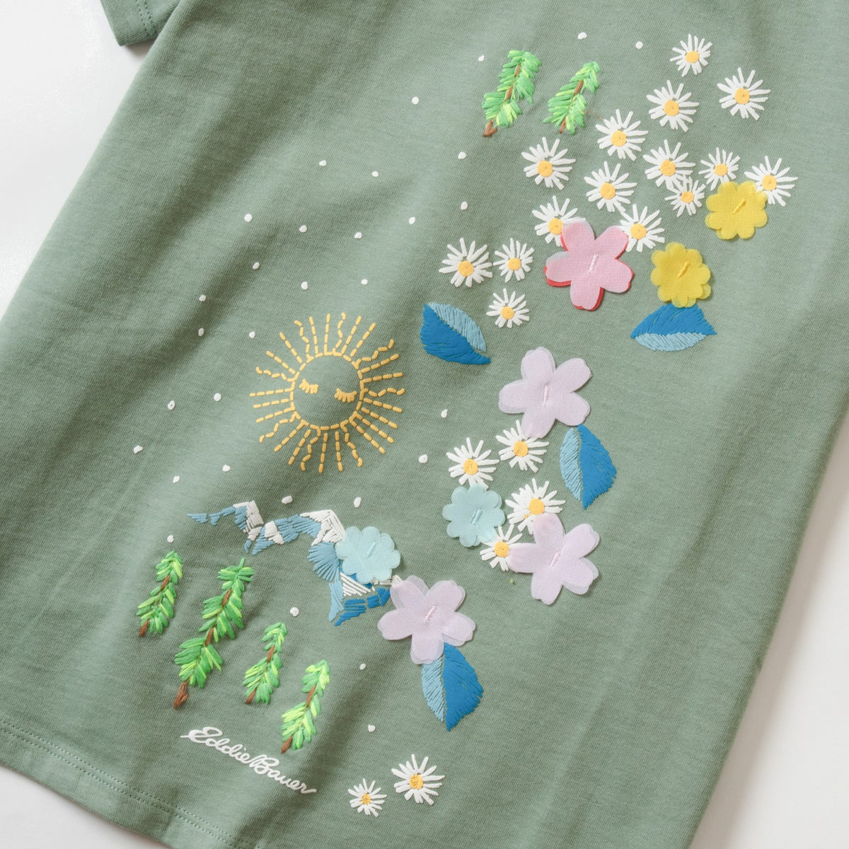 Eddie Bauer Kids Girls Graphic Ss T-Shirt