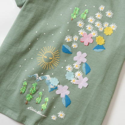 Eddie Bauer Kids Girls Graphic Ss T-Shirt