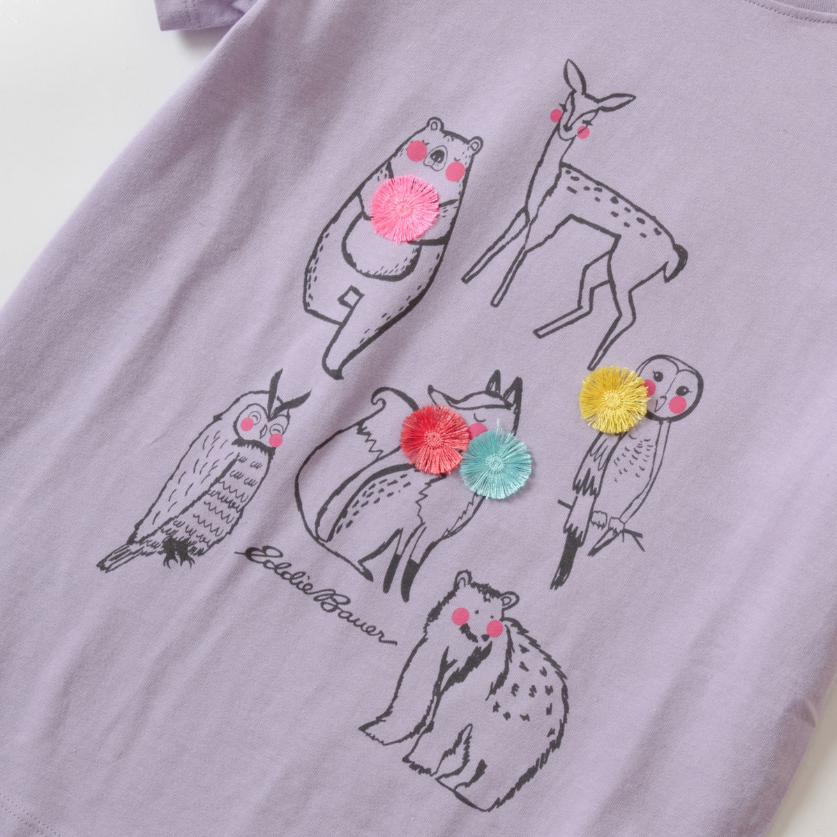 Eddie Bauer Kids Girls Graphic Ss T-Shirt