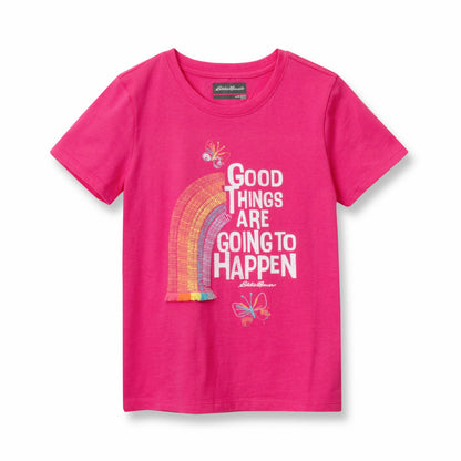 Eddie Bauer Kids Girls Graphic Ss T-Shirt