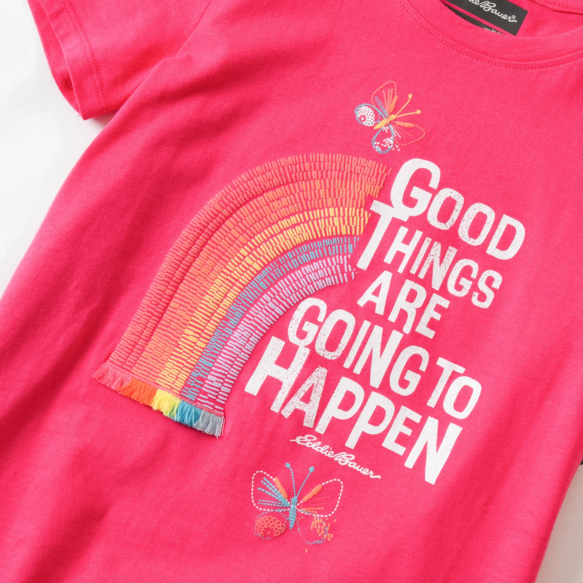 Eddie Bauer Kids Girls Graphic Ss T-Shirt
