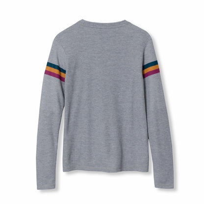 Eddie Bauer Kids Girls Myriad Thermal Stripe Long-Sleeve T-Shirt