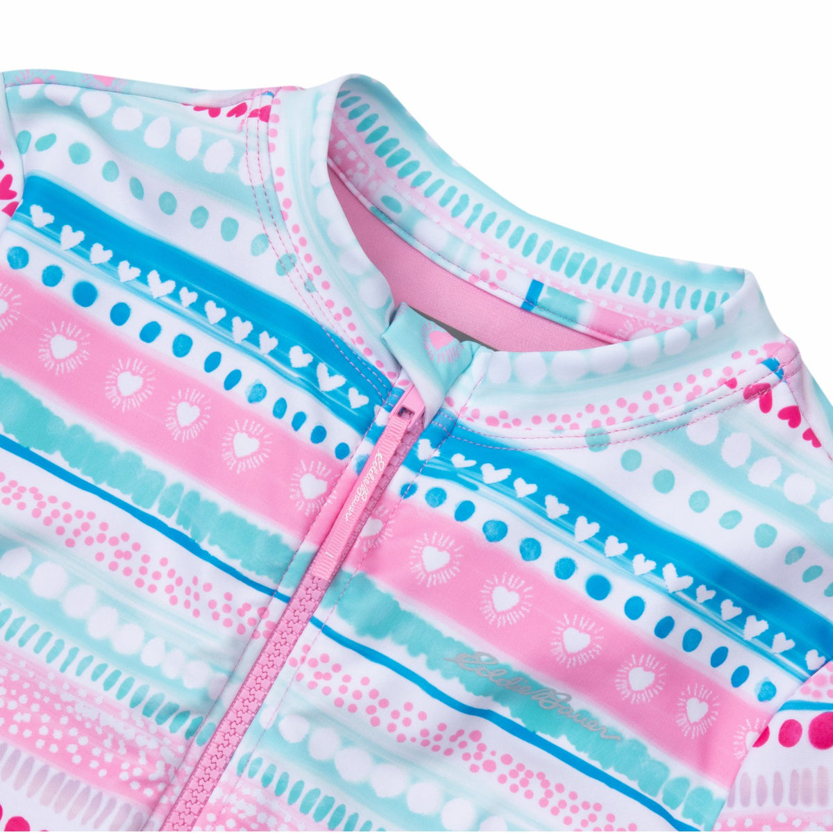 Eddie Bauer Kids Girls Sea Spray Ls One Piece Swimsuit