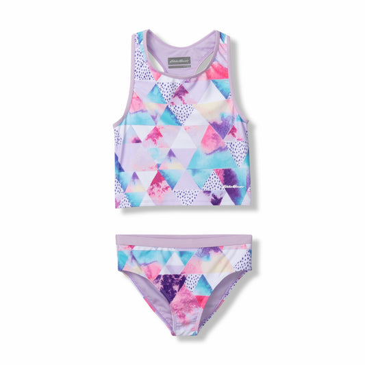 Eddie Bauer Kids Girls Sea Spray Tankini