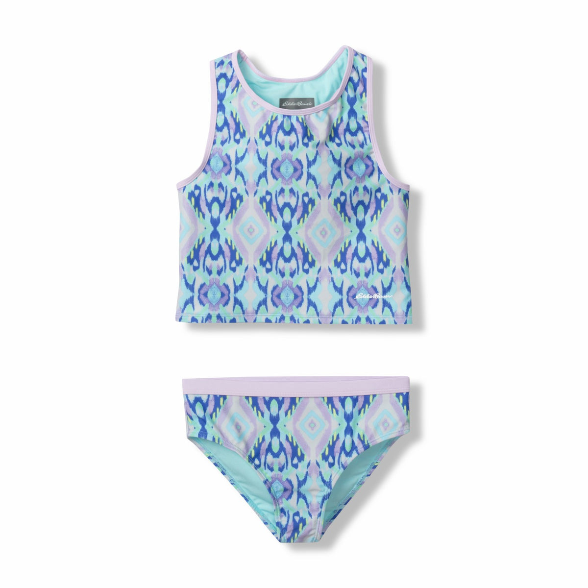 Eddie Bauer Kids Girls Sea Spray Tankini