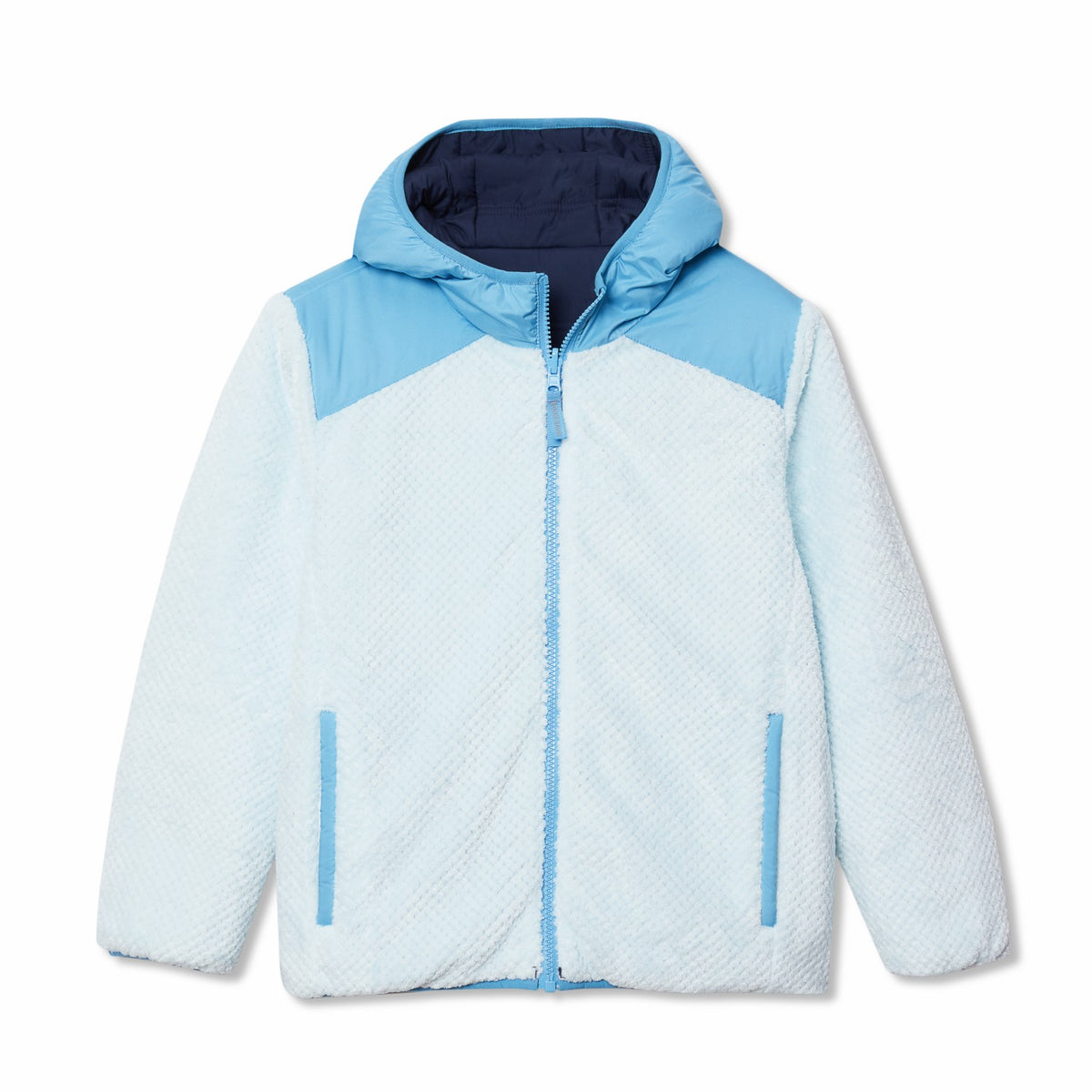 Eddie Bauer Girls Deer Harbor Reversible Hooded Jacket