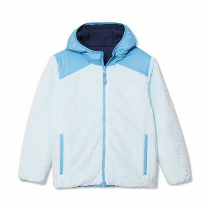 Eddie Bauer Girls Deer Harbor Reversible Hooded Jacket
