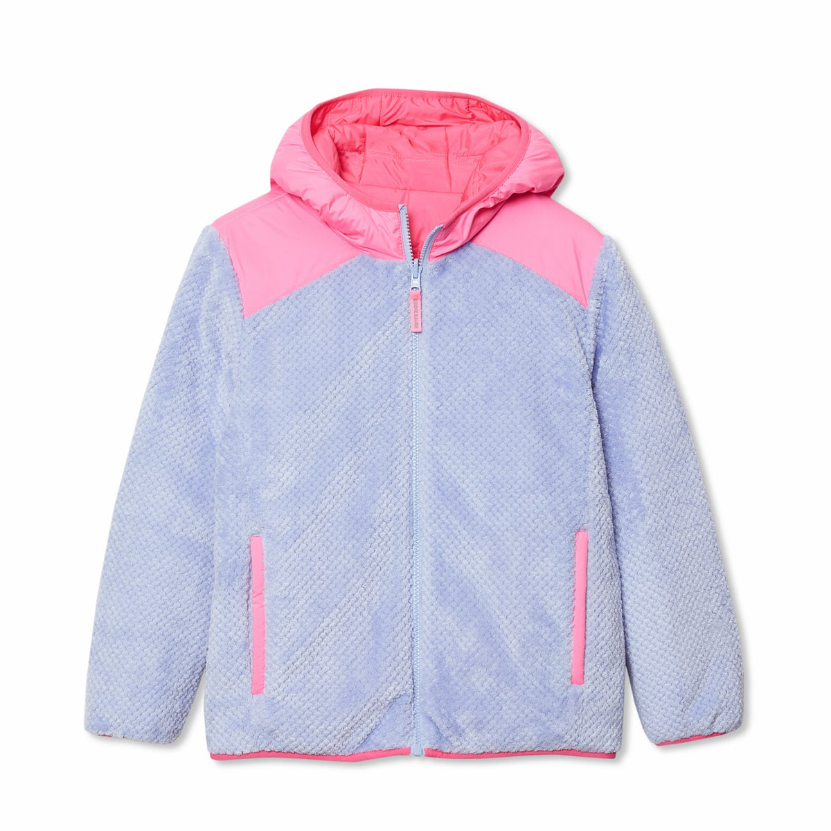 Eddie Bauer Girls Deer Harbor Reversible Hooded Jacket