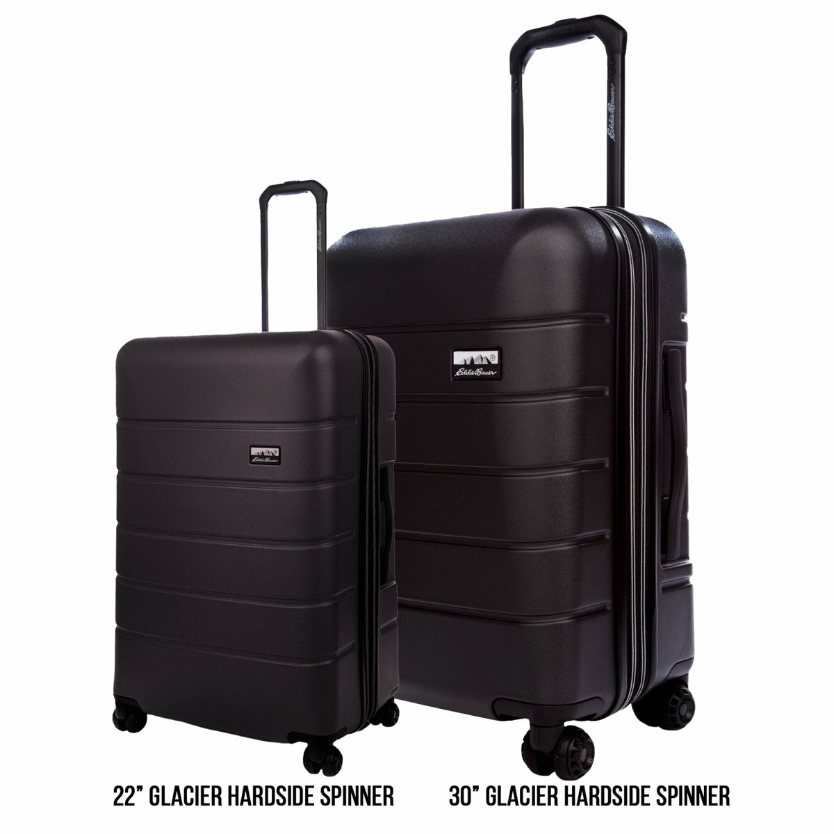Eddie Bauer 2 Pc Set Glacier Hardside Spinner (30" and 22")