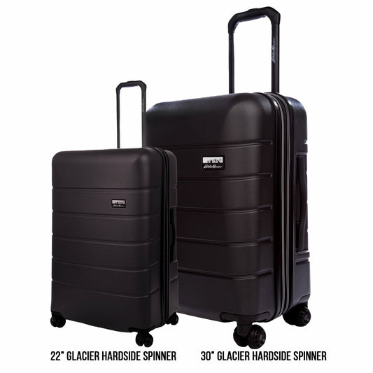 Eddie Bauer 2 Pc Set Glacier Hardside Spinner (30" and 22")