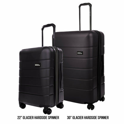 Eddie Bauer 2 Pc Set Glacier Hardside Spinner (30" and 22")