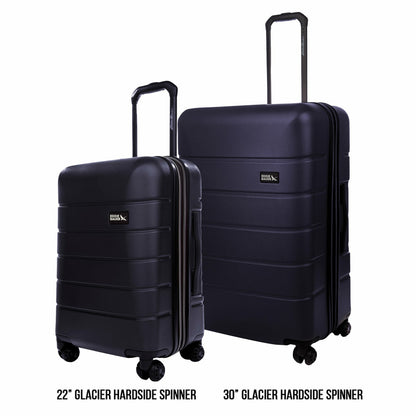 Eddie Bauer 2 Pc Set Glacier Hardside Spinner (30" and 22")
