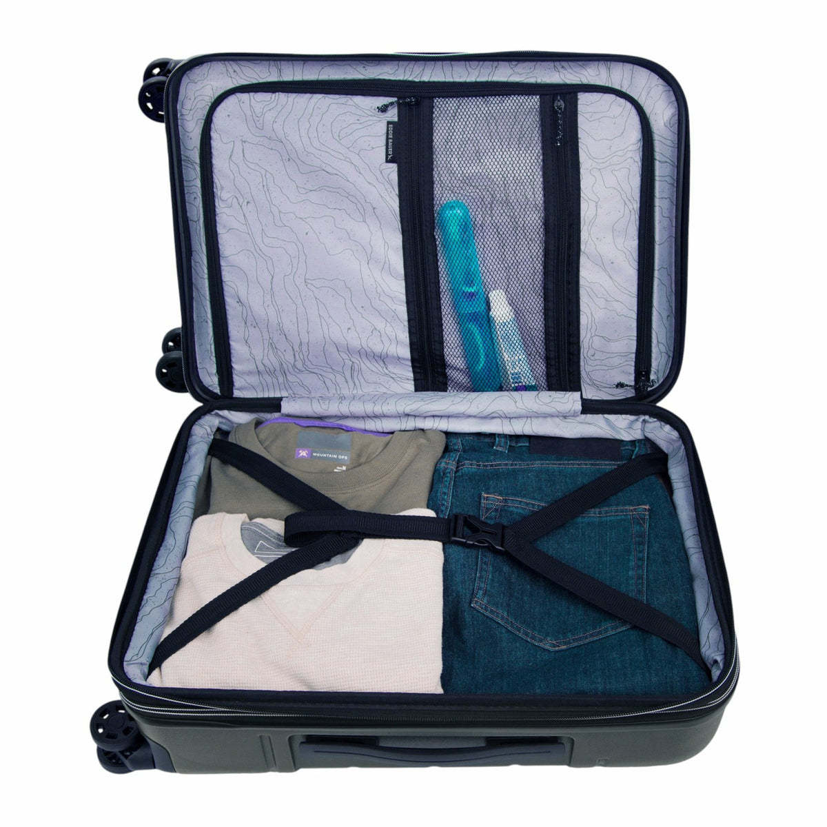 Eddie Bauer 22" Glacier PC/ABS Hardside Spinner