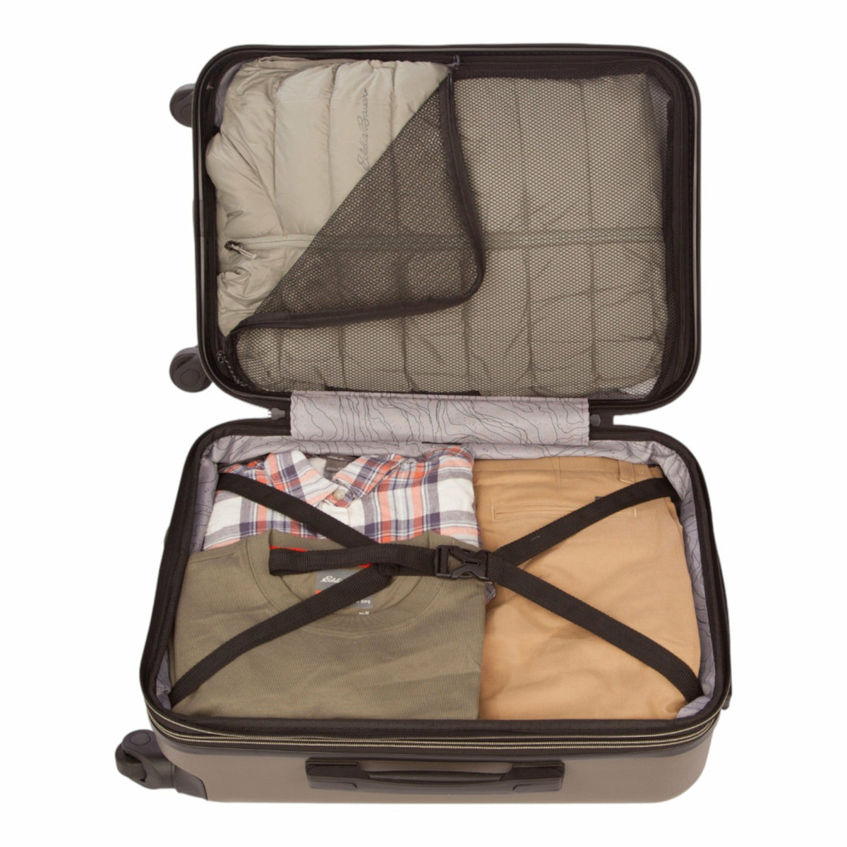 Eddie Bauer 22" FLATIRON HARDSIDE SPINNER CARRY-ON